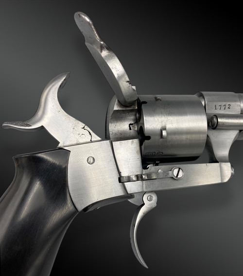 Pinfire revolver by Joseph Célestin Dumonthier France, circa 1870.