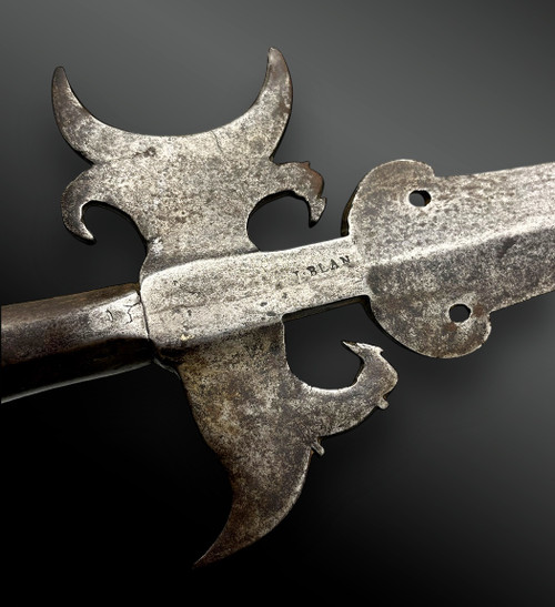 Halberd Iron - France - 17th century