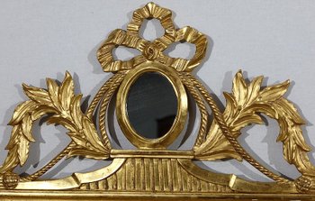  Miroir en Bois Doré, style Louis XVI – Début XXe 