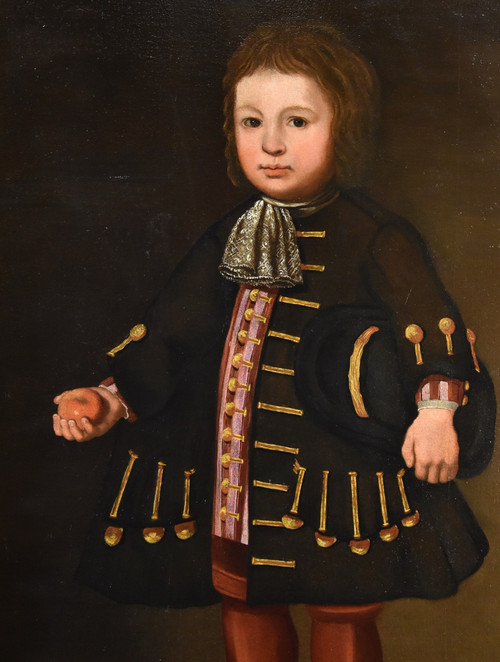 Portrait Of A Young Boy, Lombard School 17th Century