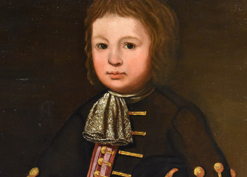 Portrait Of A Young Boy, Lombard School 17th Century