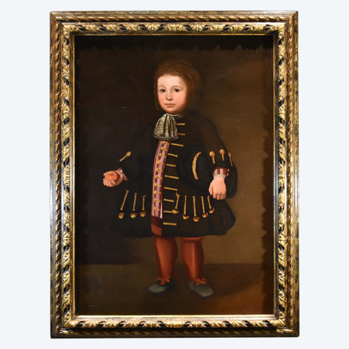 Portrait Of A Young Boy, Lombard School 17th Century