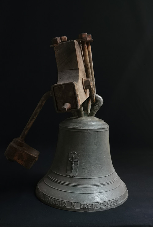 Chapel Bell Burnichon Founder In Montferrand 19th Century