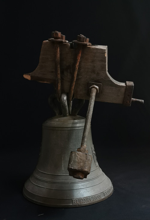 Chapel Bell Burnichon Founder In Montferrand 19th Century