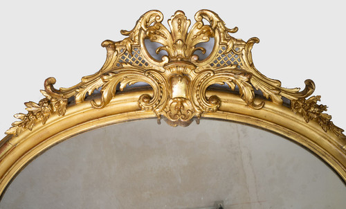 Antique Mirror Napoleon III France 19th Century.