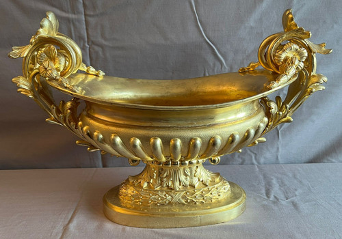 Exceptional Rocaille Style Planter / Bowl, Napoleon III period, 19th Century.