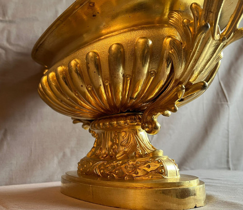 Exceptional Rocaille Style Planter / Bowl, Napoleon III period, 19th Century.