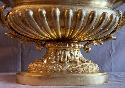 Exceptional Rocaille Style Planter / Bowl, Napoleon III period, 19th Century.