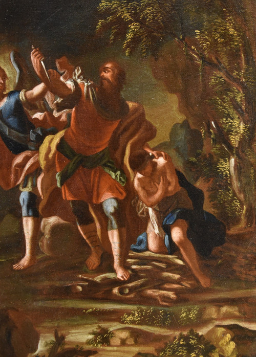 Hagar And The Angel/ The Sacrifice Of Isaac, 18th-century Neapolitan Master