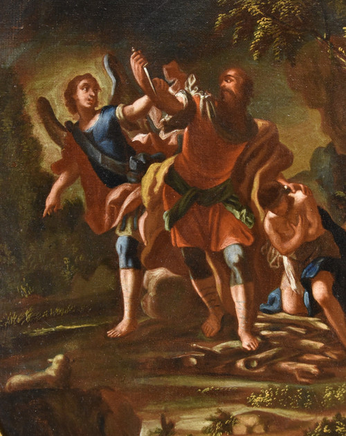 Hagar And The Angel/ The Sacrifice Of Isaac, 18th-century Neapolitan Master