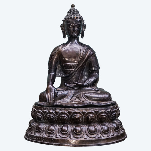 Buddha, Bronze Tibet Early 20th Century