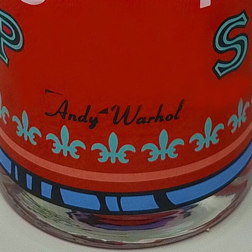 Erstaunliche Andy Warhol-Vase für Rosenthal aus den 1990ern. Hergestellt in Deutschland.