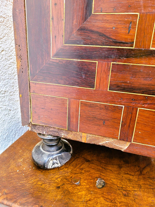 Rosewood Cabinet with Drawers, 17th Century Period