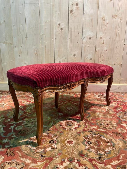 Louis XV style entrance office bench