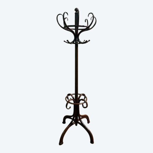 Coat rack / Parrot signed THONET