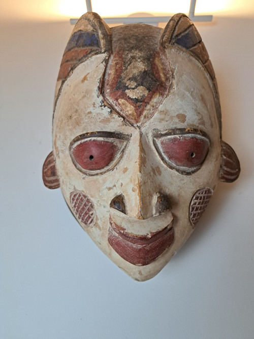 Afrikanische Maske, Punu, Gabun, 20. Jahrhundert.