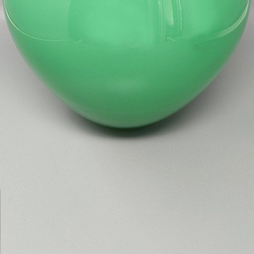 1960s Gorgeous Green Vase by Ind. Vetraria Valdarnese. Fabriqué en Italie