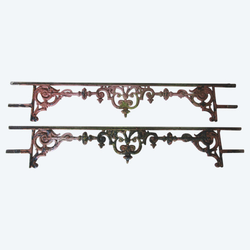 Pair of railings