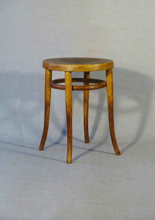 Tabouret bois -courbé de 1905 J&J KOHN , no Thonet