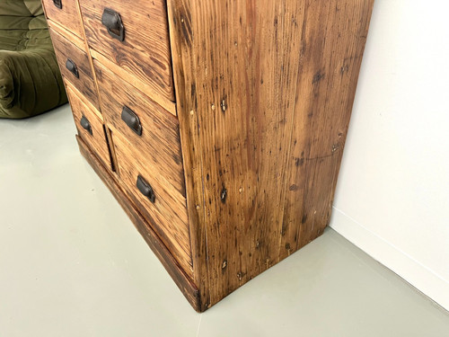 Small craft cabinet, 50's with drawers