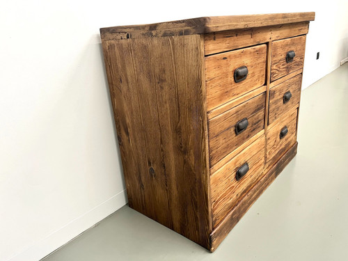 Small craft cabinet, 50's with drawers