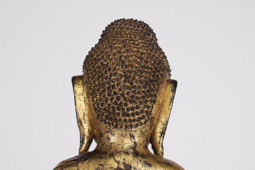 Shakyamuni Buddha with alms bowl, Burma, Mandalay.