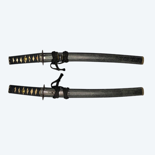 Japanese sword, Wakisashi with koshirae Japan Edo period (1603-1868) Shin shinto.