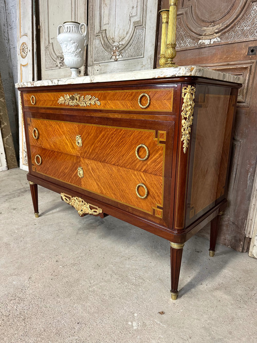 Commode de style Louis XVI signée SORMANI