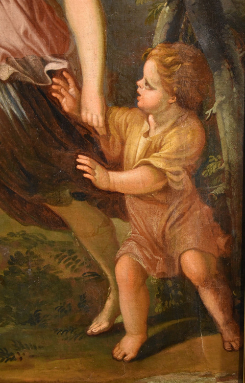  The Guardian Angel, Ciro Ferri (rome, 1634 - Rome, 1689) Follower Of