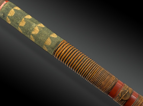 Japanese bow, called YUMI, signed. Japan, Edo period (1603-1868), second third of the 19th century