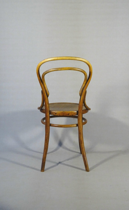 2 Chaises bistrot N°14 par FUCHS & FREUD- Bielitz-Austria vers 1890, no Thonet