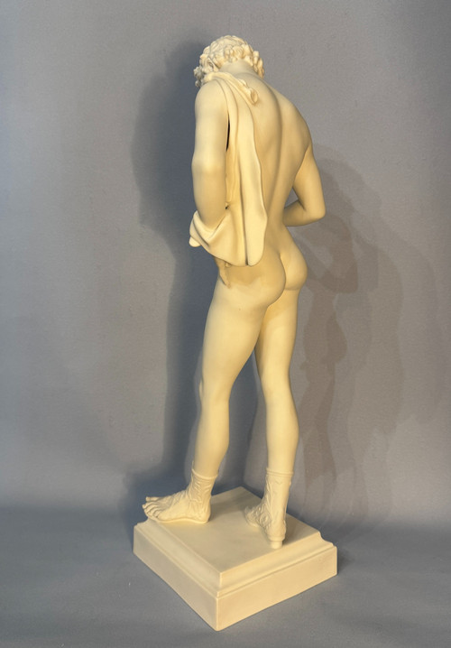 Gustavsberg Manufactory Narcissus of Pompeii or Dyonisos cookie sculpture.