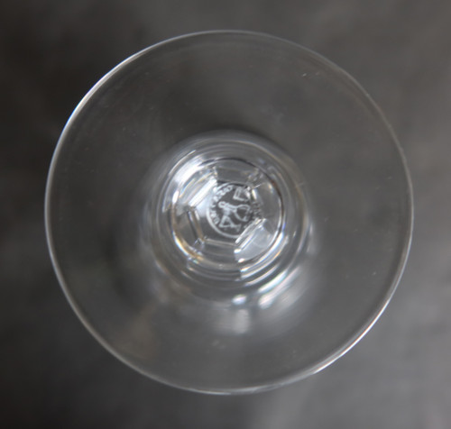 Service de verres en cristal de Baccarat modèle Polignac