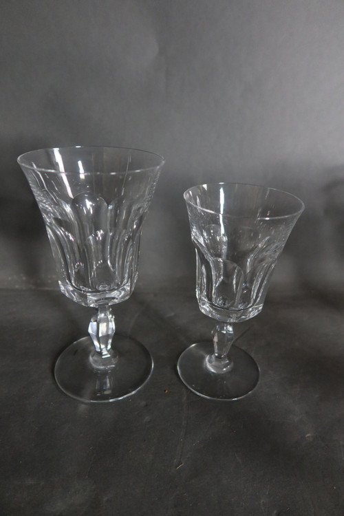 Baccarat crystal glasses 22 pieces