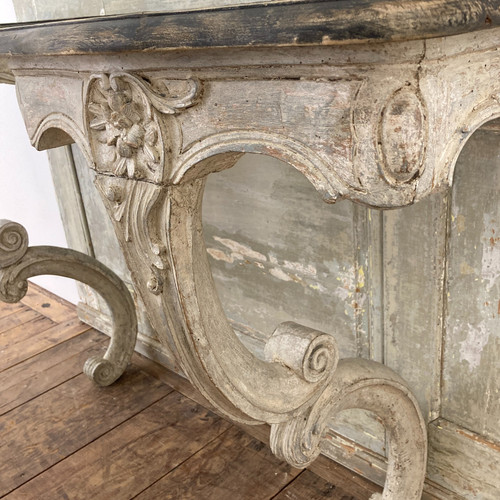 Pair of Louis XV period consoles