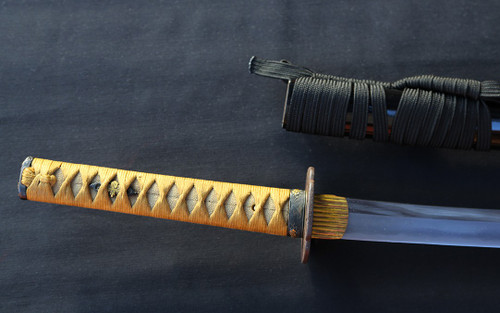  Katana Nihonto firmata "Kunishige" 国重 XIV-XV secolo