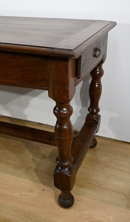 Oak Farmhouse Table, Louis XIV taste - Mid-19th century