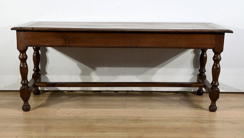 Oak Farmhouse Table, Louis XIV taste - Mid-19th century