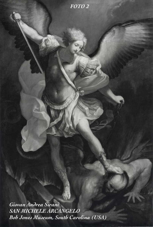 Saint Michael Archangel, Guido Reni (bologna 1575 - 1642) Workshop/follower Of