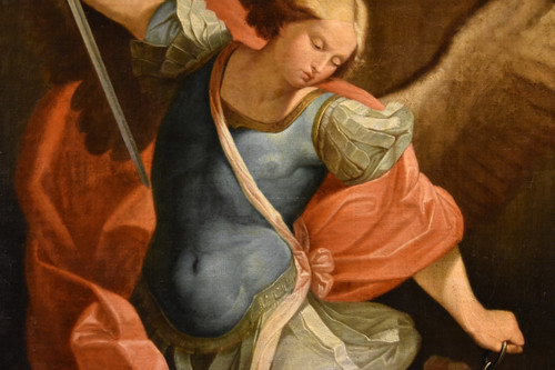 Saint Michael Archangel, Guido Reni (bologna 1575 - 1642) Workshop/follower Of