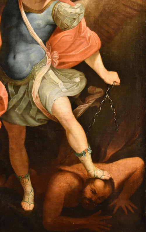 Saint Michael Archangel, Guido Reni (bologna 1575 - 1642) Workshop/follower Of