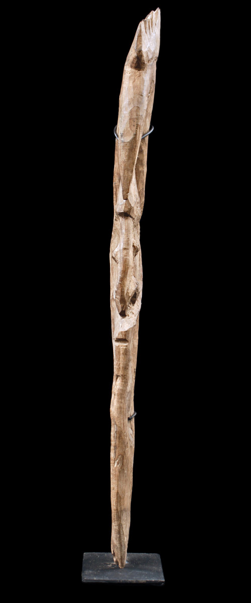 Figura di culto Yipwon, scultura, arte tribale, Papua Nuova Guinea, arte oceaniana, Oceania