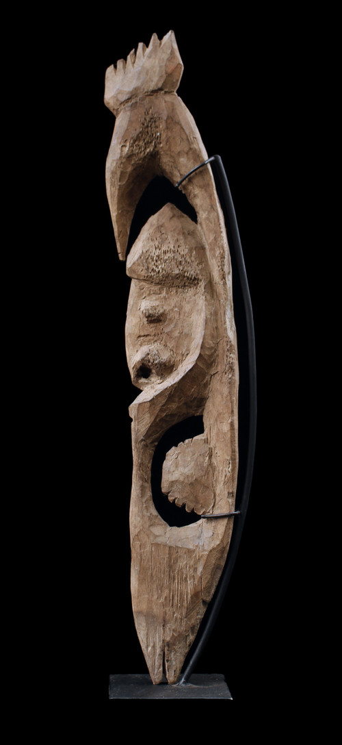 Figura di culto Yipwon, scultura, arte tribale, Papua Nuova Guinea, arte oceaniana, Oceania