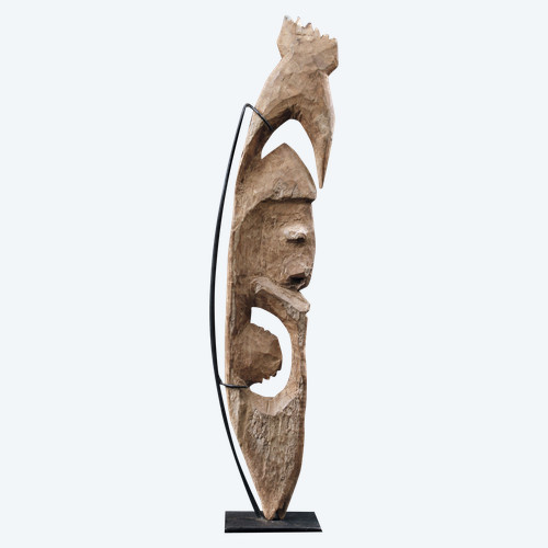 Figura di culto Yipwon, scultura, arte tribale, Papua Nuova Guinea, arte oceaniana, Oceania