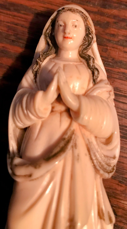 Virgin in ivory Goa 18th century