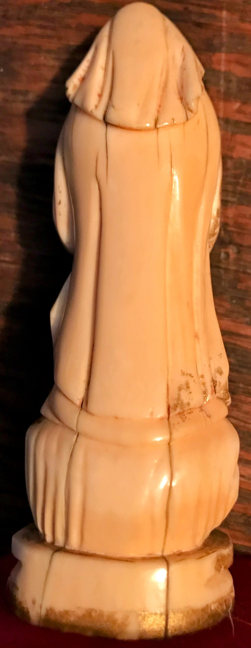 Virgin in ivory Goa 18th century