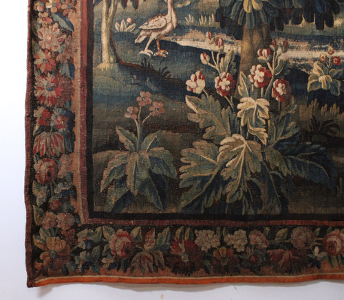  Portière tapisserie Verdure Aubusson, 18th century