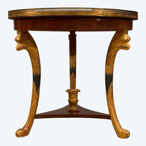 Empire Period Mahogany Gueridon About 1810