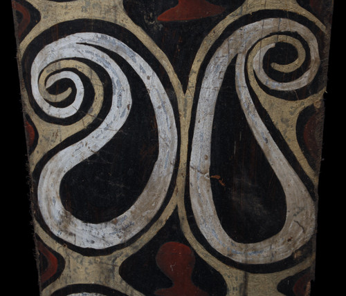 Painted bark, tribal art, oceanic art, Oceania, traditional painting, Papua New Guinea