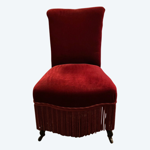 Ravissante chaise chauffeuse d'époque Napoléon III vers 1860